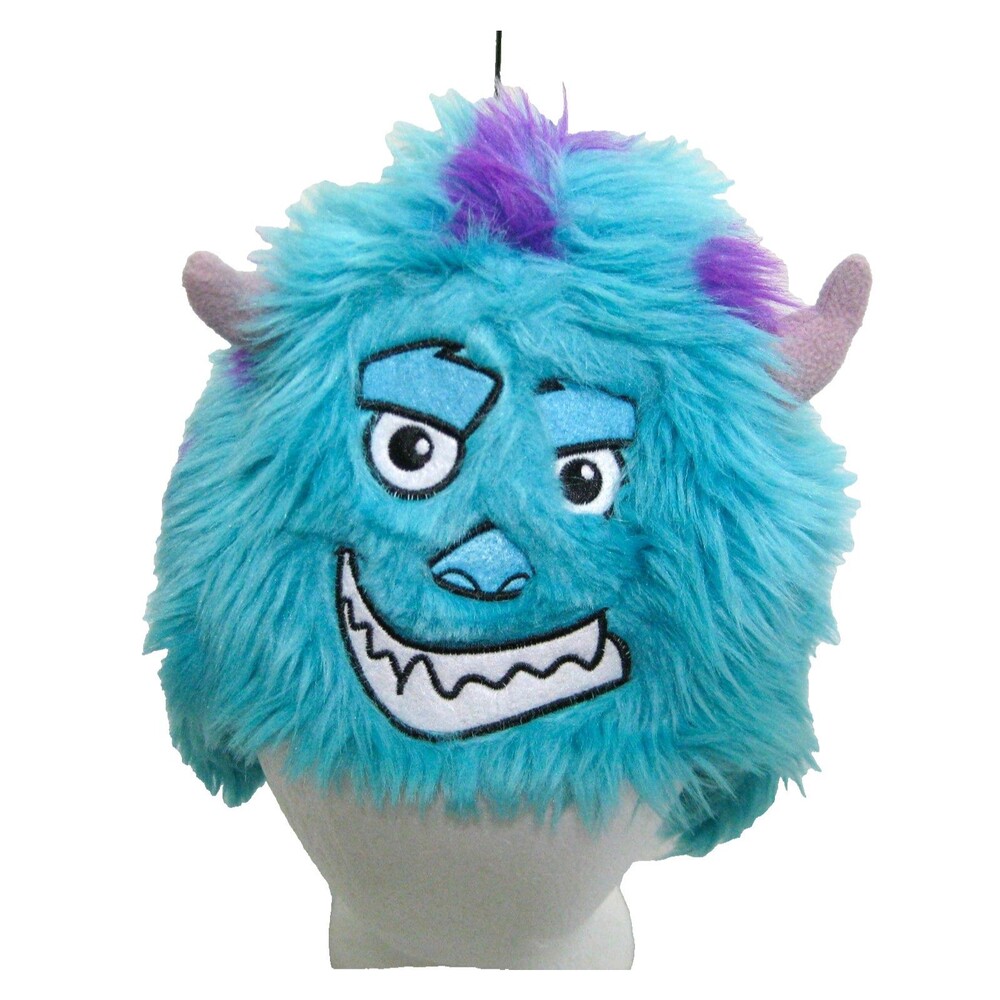 Disney Monsters Inc Sully Beanie Trapper Hat Blue Size XS Furry Pixar Character
